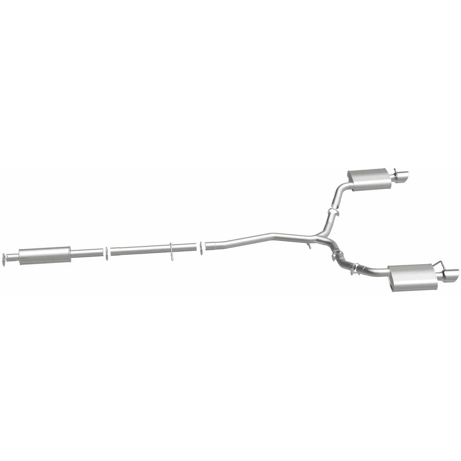 2011-2015 Ford Explorer Direct-Fit Replacement Exhaust System 106-0459